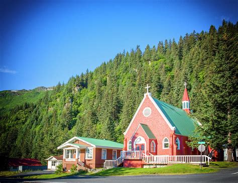 St Peter S Episcopal Church Seward Alaska Photograph By Joseph S