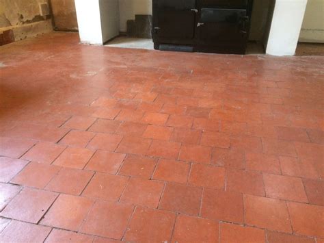 Quarry Tile Floor Stripping Cleaning Sealing Polishing Dorchester