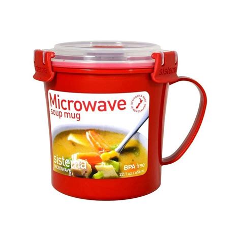 Sistema Soup Mug - Red