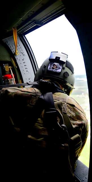 A UH 60 Black Hawk Crew Chief From 4th Battalion 3rd NARA DVIDS