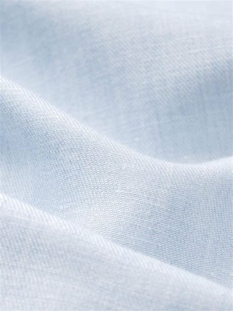 Portuguese Light Blue Hemp Merino Blend Shirts by Proper Cloth