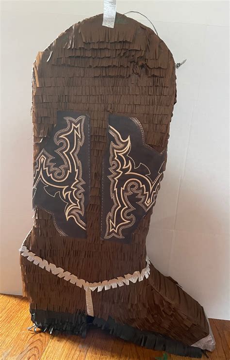 Cowboy Boot Pi Ata X X Etsy