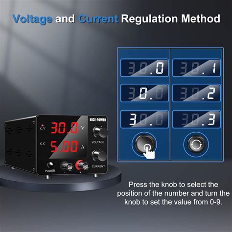 Nice Power Dc Power Supply Variable V A Adjustable Switching