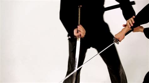 How To Block With A Katana Sword Fighting Youtube