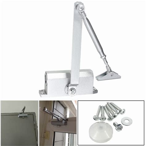 MTGATHER Automatic Door Closer Commercial Adjustable Office Business 25