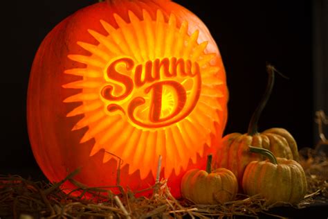 The precise art of carving logos into pumpkins