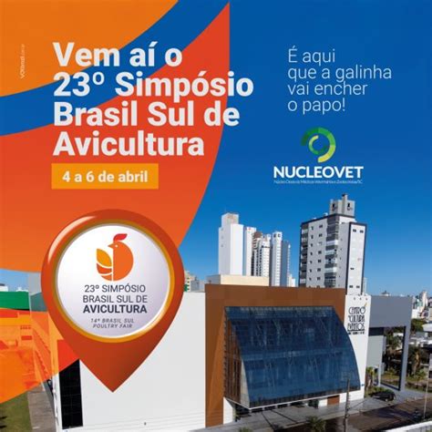 Nucleovet Simp Sio Brasil Sul De Avicultura Ocorrer De A De Abril