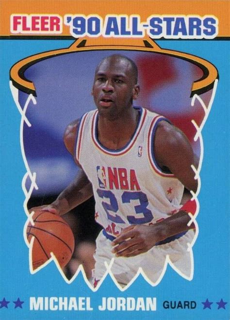 1990 Fleer All-Stars Michael Jordan #5 Basketball - VCP Price Guide