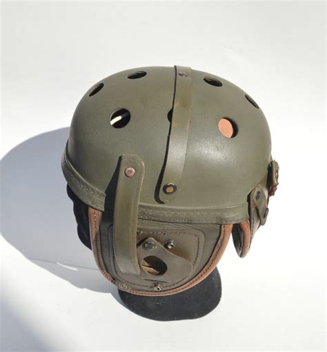 Reproduction M1938 Us Army Wwii Tanker Helmet Etsy