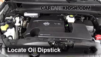 Check Oil Level 2013 2019 Nissan Pathfinder 2013 Nissan Pathfinder SV