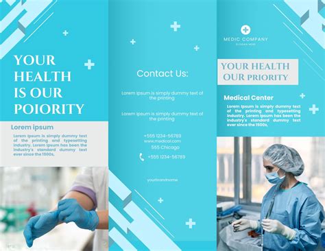 Customize 282+ Health Pamphlet Brochure Templates Online - Canva