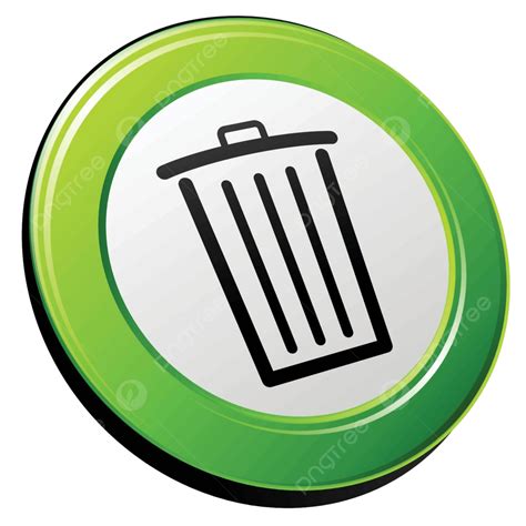 delete icon green