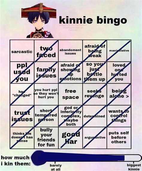 Scaramouche Kin Bingo Genshin Impact Hoyolab