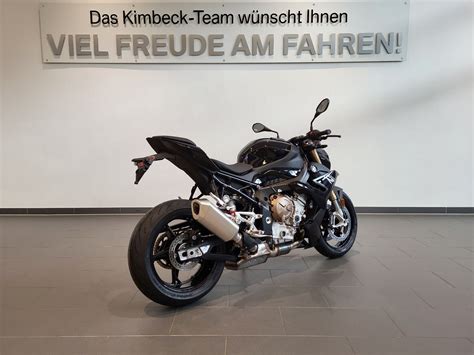 BMW Naked Bike S 1000 R Black Storm Dynamik Komfort Vorführer als