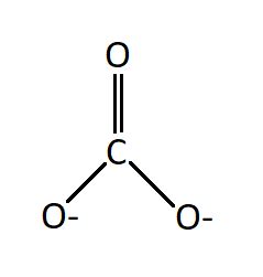 Draw the Lewis structure for carbonate ion, ${\\text{CO}}_{\\text{3 ...