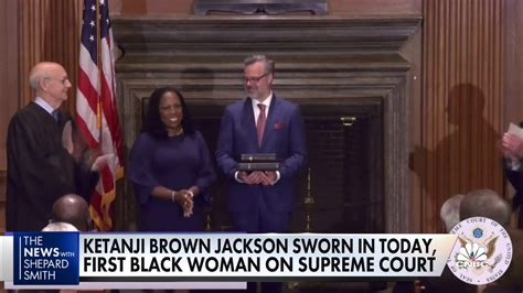 Ketanji Brown Jackson Sworn In As First Black Woman On Supreme Court