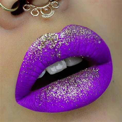 Lipstick Art Purple Lipstick Purple Eyes Lip Art Lipsticks Nice