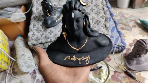 Fibre Resin Adiyogi Shiva Fiber Washable Statue Size Dimension X