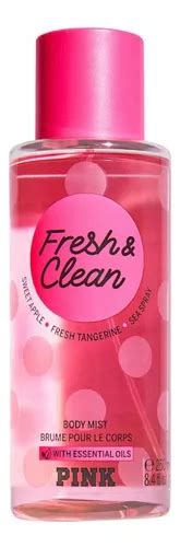 Body Mist Fresh And Clean Pink Victoria Secret 250ml Mercadolibre