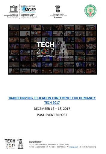 Transforming Education Conference For Humanity Tech 2017 December 16