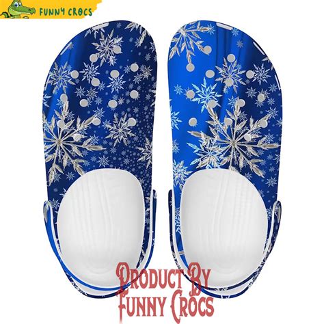 Snowflake Christmas Crocs - Discover Comfort And Style Clog Shoes With ...