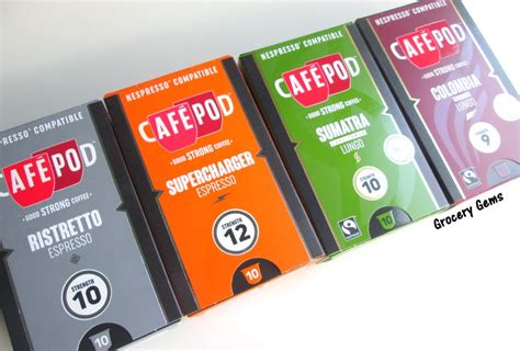 Grocery Gems: Review: CaféPod Coffee Pods (Nespresso Compatible) & 20% ...