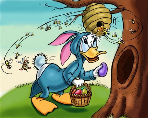 175598 Safe Artist Zdrer456 Donald Duck Disney Arthropod Bee