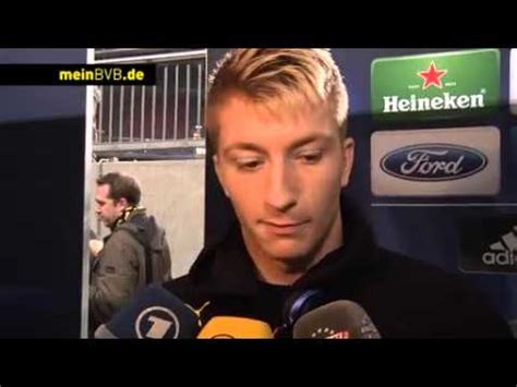 Ajax Amsterdam BVB Interview Mit Marco Reus YouTube