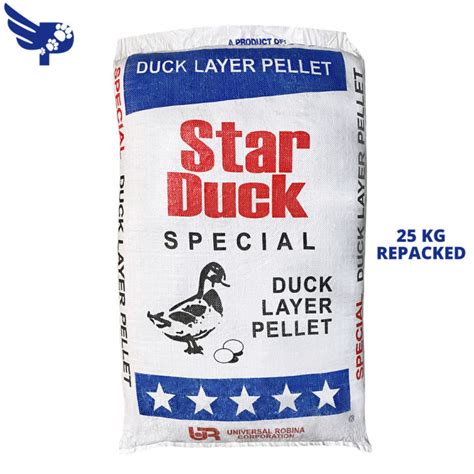 Star Duck Special Duck Layer Pellet 25KG Repacked Duck Feeds 25