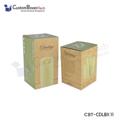 Kraft Candle Boxes Custom Kraft Candle Packaging Boxes Wholesale