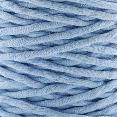 HELLBLAU Makramee Garn 4mm 100m Yarn Corner