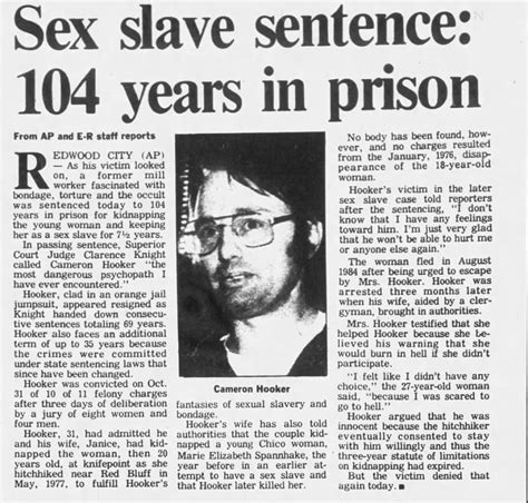 Sex Slave Sentence 104 Years In Prison ™