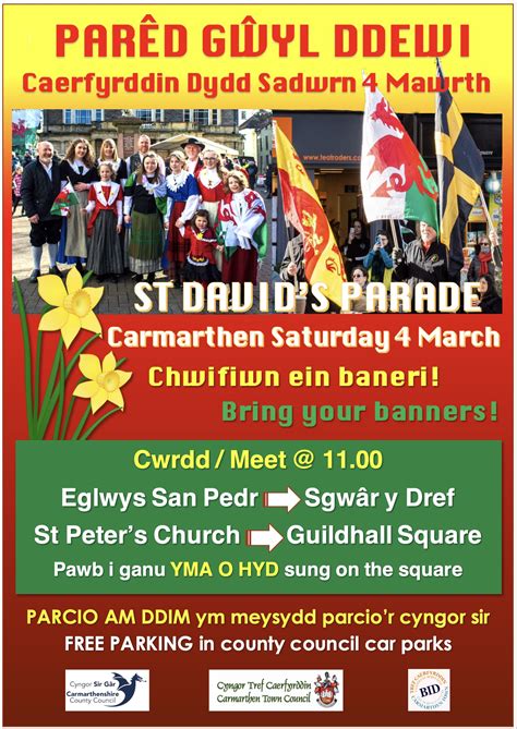 Mentrau Iaith Yn Dathlu G Yl Ddewi Y Mentrau Iaith