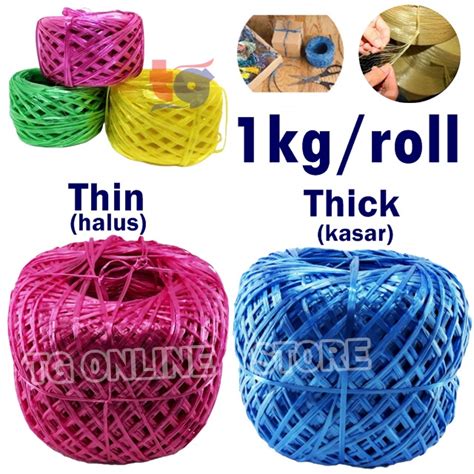 Raffia String Plastic String Rope Tali Rafia Plastik Tali 180g