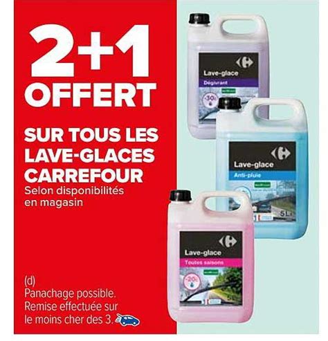 Promo Les Lave Glaces Carrefour Chez Carrefour Icatalogue Fr