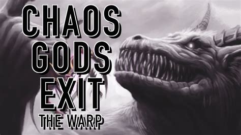 Can The Chaos Gods Exist Out Of The Warp In Warhammer 40k Youtube