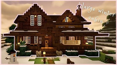 Minecraft Snow House Ideas Listed TBM TheBestMods