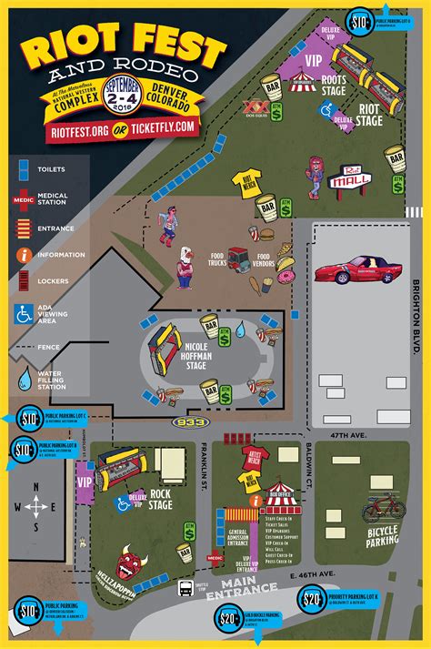 Riot Fest 2024 Map Neely Laverne