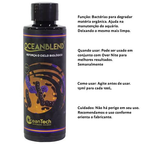 Kit Ocean Tech Guard Over Nite E Blend Ml Fish Top