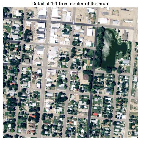 Aerial Photography Map of Yuma, CO Colorado