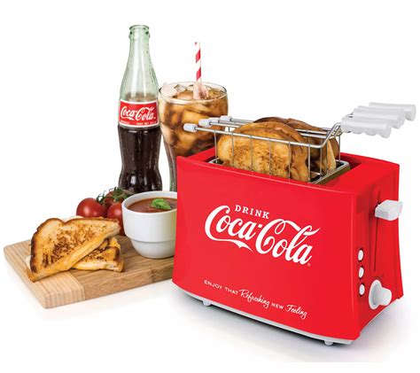 Nostalgia Coca Cola Grilled Cheese Toaster