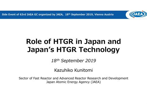 (PDF) Role of HTGR in Japan and Japanʼs HTGR Technology - DOKUMEN.TIPS