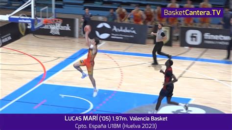 Lucas Mar M Valencia Basket Canastas Y Asistencias Cpto