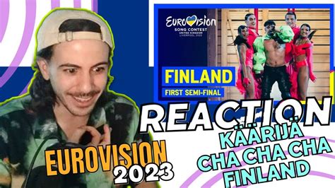 Reaction K Rij Cha Cha Cha Finland Eurovision Subtitled