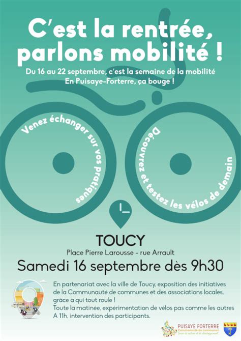 Semaine de la mobilité La Voix Vélo en Puisaye Forterre