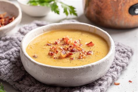 Zuppa Di Cipolle E Patate Con Bacon Croccante Ricetta Di Fidelity Cucina