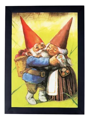 Quadro Poster Gnomos Elementais Da Terra 24x33 P8321 Parcelamento Sem