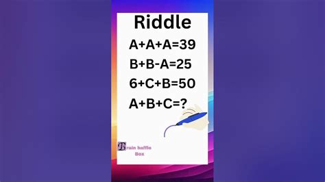 Can You Solve Thisriddles Riddlemethis Canyousolve Viral Shorts