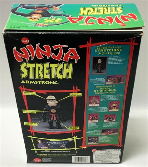 1995 Ninja Stretch Armstrong W Box Cap Toys Inc