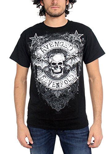 Avenged Sevenfold Stars Flourish T Shirt Classic Rock T Shirts Band T Shirts Rocktee